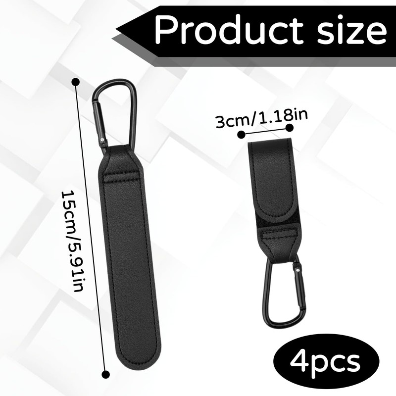 Pack of 4 Pram Hooks, Bag Hooks, Pram Hooks, Pram