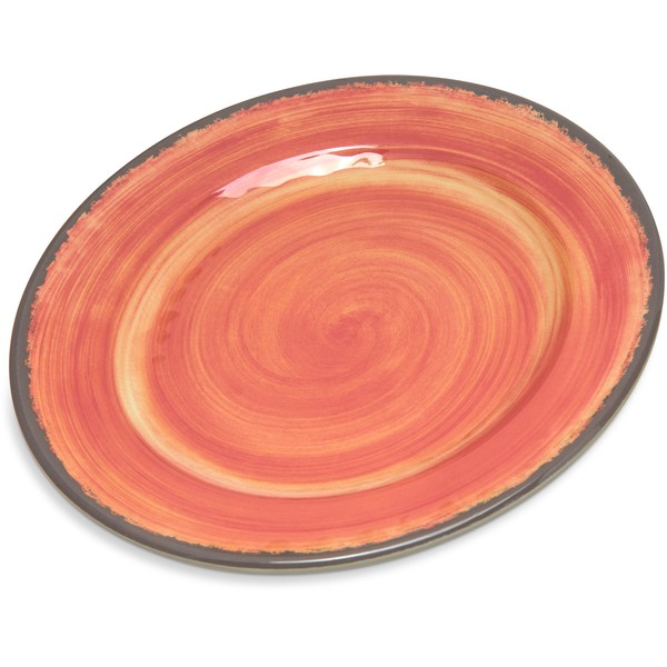 Carlisle FoodService Products Mingle Resuable Plastic Plate Appetizer Plate with