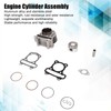 50mm Cylinder Assembly Kit Complete Piston Ring Kit Replacement for