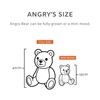 Mood Bears - MD816 - Angry Bear - Orange -