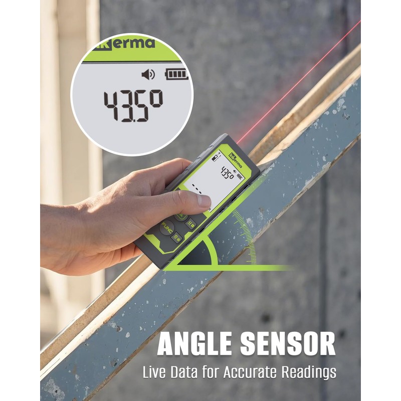 Laser Measure, Inkerma Laser Measurement Tool, 328Ft/100M Laser Distance Meter