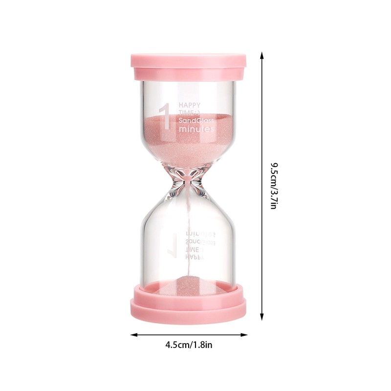 Hourglass Sand Timers Set Small Portable High Accuracy for Classroom