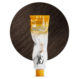 GK HAIR Global Keratin Professional Hair Colour Cream Tube 3.4 Fl Oz Nourishing & Cleansing Colours for Styling High Performance Long Lasting Semi Permanent Toner, Intensive Naturals - 7.0 Blonde