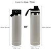 Auryu 24oz Triple Wall Insulated Stainless Steel Water Bottle –