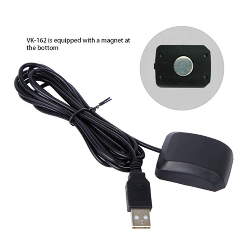 VK‑162 GPS Receiver Antenna Module 10HZ Navigation Module USB Interface