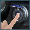 TUCKBOLD Crown Pattern Bling Car Start Stop Engine Button Cover
