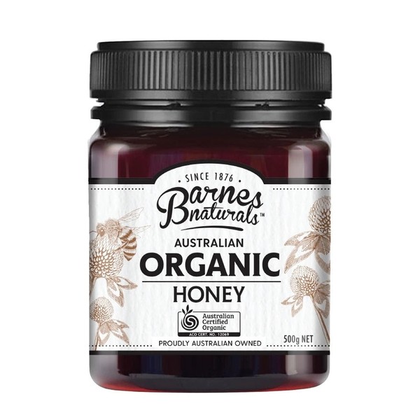 Barnes Naturals Organic Honey 500g