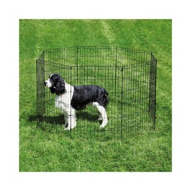 Pro Select Sure Ex Pen Pet Exercise Pen, Black