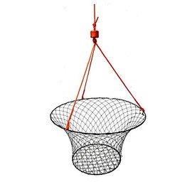 KUFA Vinyl Coated 30" Crab Trap Ring with 50' Rope (CT90)