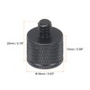 QUARKZMAN 4 Pack Microphone Stand Adapter M10 Female to 1/4