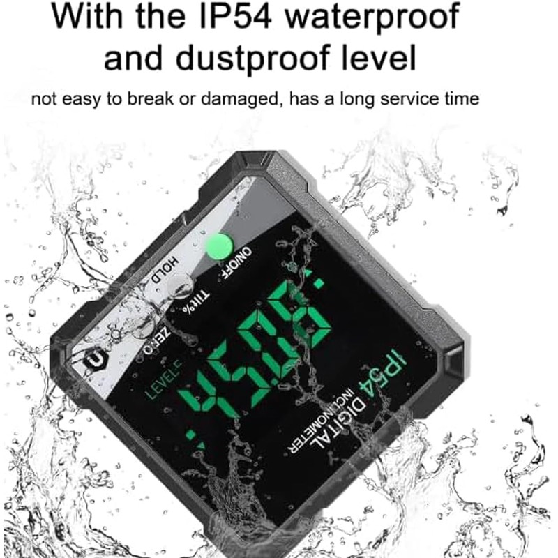 Digital Inclinometer 4 x 90° Angle Finder