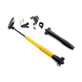 Captain Stag Y-3226 Gokuraku! Portable Pump, Black