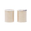 Korbond 320m Sewing Thread –2 x 160m Spools - Cream
