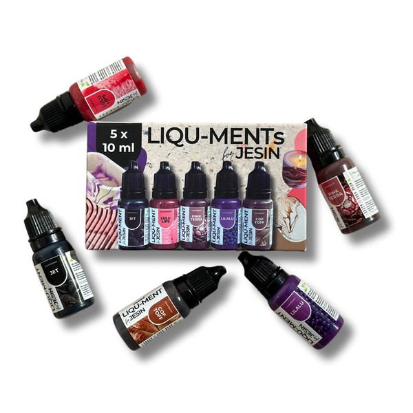 COLORBERRY Mini Liqu-Ments Set (5 x 10 ml) - Natural