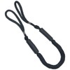 JT-HLM Black Bungee Dock Line Mooring Line Boat Dock and