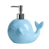 Colias Wing Sea Animals Pattern Soap Dispenser with Plastic Pump,