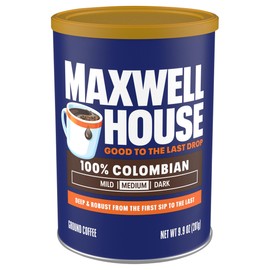 Maxwell House, 100% Colombian Coffee Medium, 9.9 Ounce