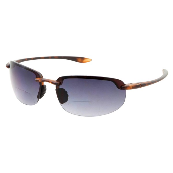 Gafas de sol de lectura bifocales para hombre, sin montura,