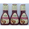Ken's Light Raspberry Walnut Dressing (Pack of 3) 9 oz