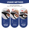 Dual Retractable Dog Leash for 2 Large Dogs (Up to