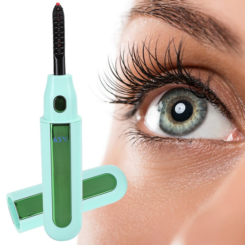 Eyelash Curler Natural Electric Eyelash Curler Fast Heating Long Lasting