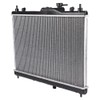 WHEELTECH Engine Coolant Radiator Compatible with 2007-2012 for Ni-ssan Versa