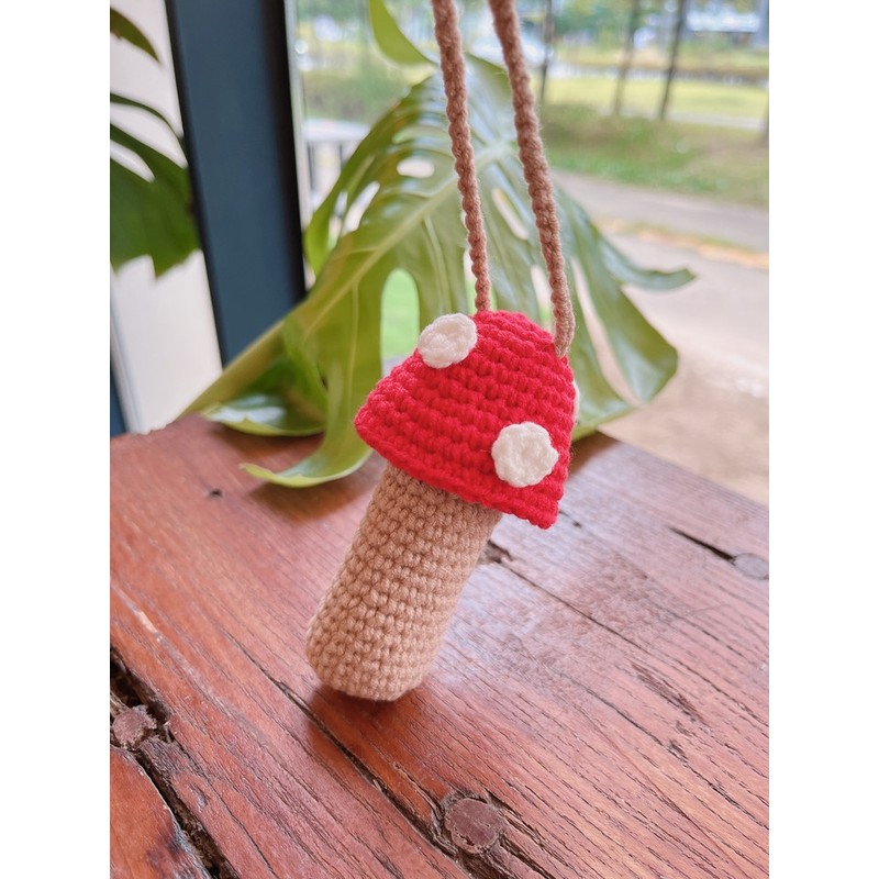 Mushroom Lip Case - Orange / 버섯돌이 립 케이스 -