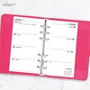 2027 Week on Two Pages Diary Refill Compatible with Filofax
