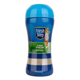 Fresh Step Litter Box Attractant Powder to Aid in Training - All Natural Training Aid for Cats and Kittens - Cat Attract Additive for Litter Box, 9 Ounce