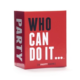 DSS Games Who Can Do It [A Party Game | Compete with Your Friends to Win These Challenges | Adult Game | Great for White Elephant, Friendsgiving, Stocking Stuffers, Holiday Parties]