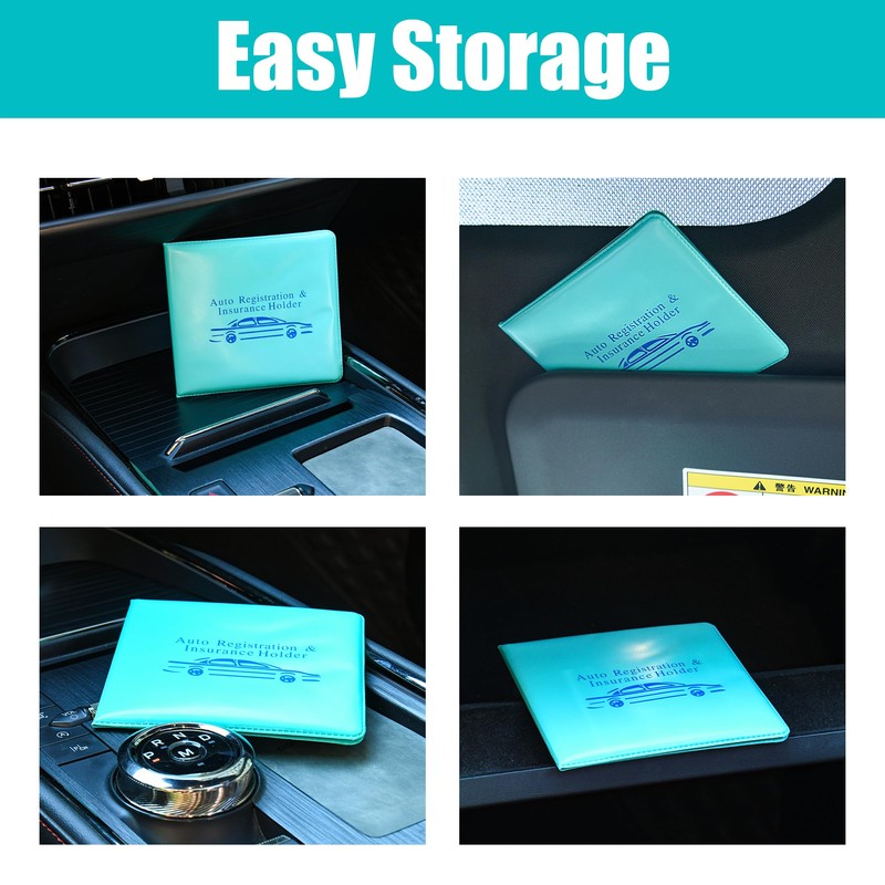 Pacific Mailer Auto Registration and Insurance Card Holder 2 Packs
