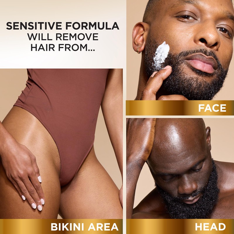 SoftSheen-Carson Magic Razorless Shaving Cream, Depilatory Hair Removal Cream, Works