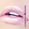 Lip Gloss Metallic Diamond Lipstick Liquid Sparkle Shimmer Lipstick Nonstick