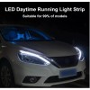 xglow 2x 24" DRL LED Headlight Strip Daytime Running and