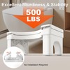 Osivaex Folable Squatting Potty Stool for Adults, 7" Height Adjustable