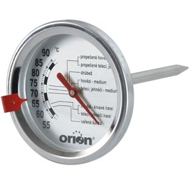 Meat Thermometer Steak Thermometer Kitchen Thermometer Grill Thermometer Roasting Thermometer with Checking Needle 12 cm