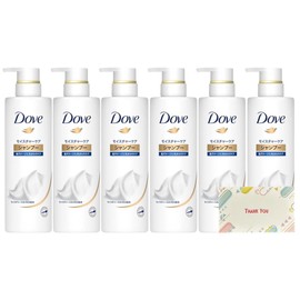 Unilever Dove Moisture Care Shampoo Pump, 17.6 oz (500 g) + Kunutonn Original Logo e Bonus