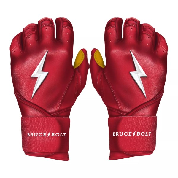 BRUCE BOLT Original Series Long Cuff Batting Gloves - Multiple