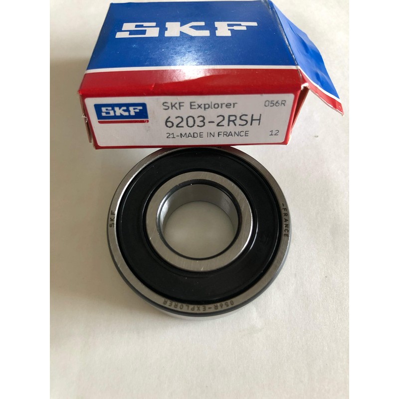 SKF 6203-2RSH Radial Deep Groove Ball Bearing, 16