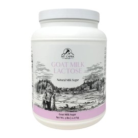 Mt. Capra Goat Milk Lactose | Natural Milk Sugar from Goat Whey | Low Glycemic | Add to Coffee, Baked Goods, Smoothies, and Yogurt, Key Ingredient to Milk Stout | 568 Servings 5 Pounds