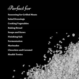 Etin sel - Keltisches Meersalz 1KG - Grobes keltisches Meersalz - Nicht Bio, Fleur de Sel, Himalaya, Himalaya-Salz, Biologisch oder Fein - Mineralien - Herbamare - Seasalt - Grobes Salz - Für die