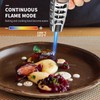Butane Torch Lighter,Windproof Refillable Kitchen Cooking Torch,Adjustable Flame Solar Beam
