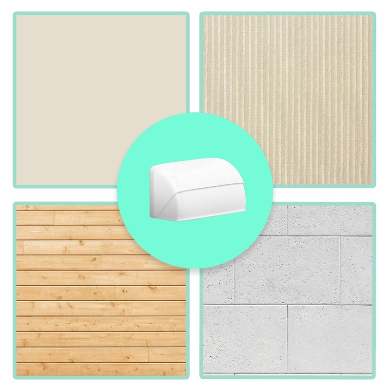 CTForest The white socket cover, protective cover for double socket,