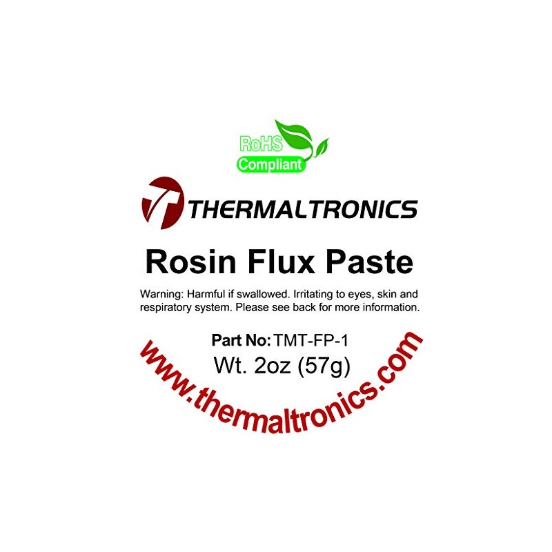 Thermaltronics TMT-FP-1 Rosin Flux Paste, 2.0 oz (57 g)