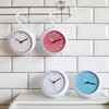 mooas Silent Waterproof Clock 3 Types, Bathroom Clock, Shower Clock