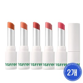 Innisfree 이니스프리 에어리 매트 립스틱 3.5g 2개 [2호 무드오렌지 1+1] Innisfree Airy Matte Lipstick 3.5g 2pcs [Shade 2 Mood Orange 1+1]