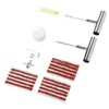 24Pcs Tire Repair Kit Heavy Duty Tire Plug Kit Universal