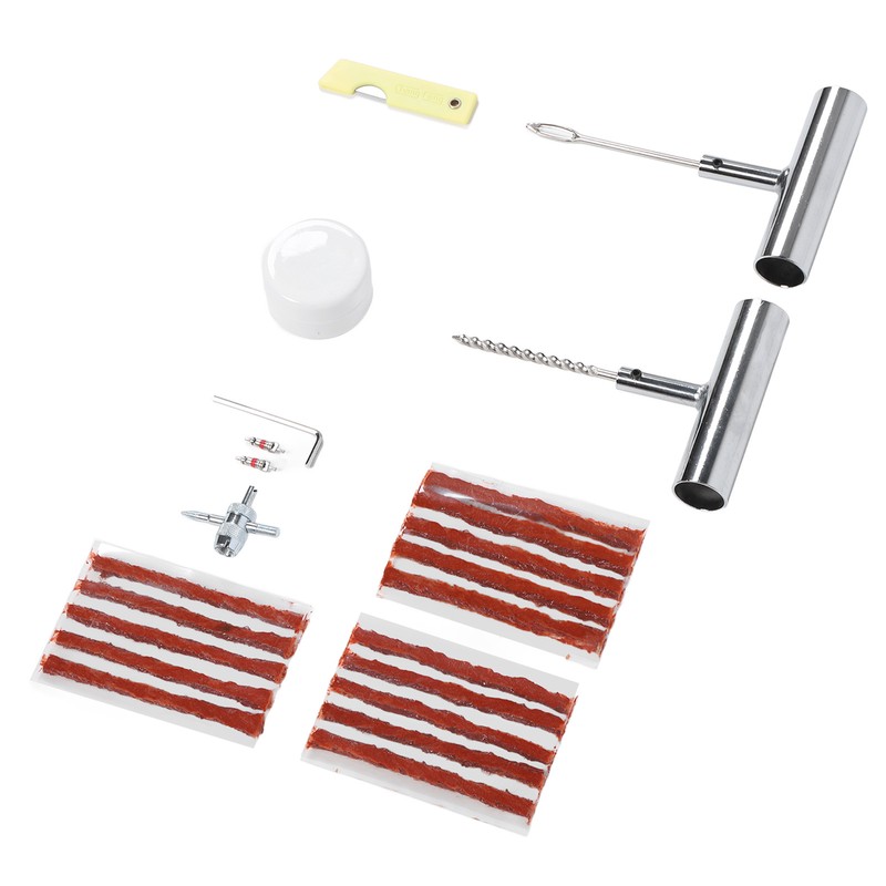 24Pcs Tire Repair Kit Heavy Duty Tire Plug Kit Universal