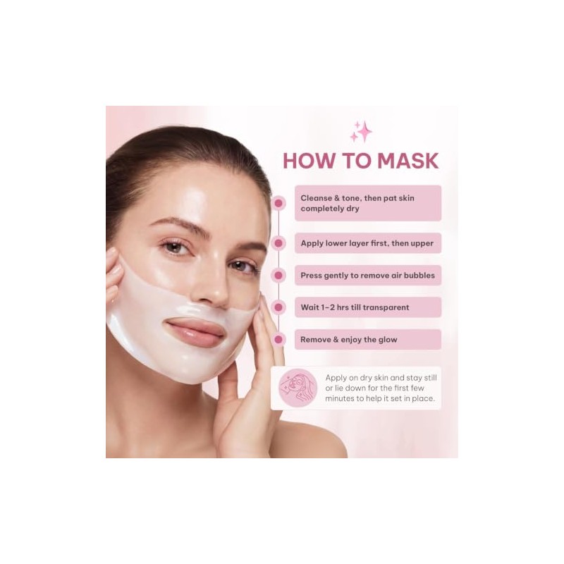Quasi Collagen Glow Up Mask Hidratante Reafirmante 4 Piezas