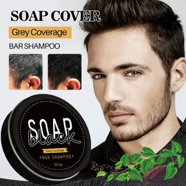 Eazerom 01 Polygonum Multiflorum Shampoo Soap, He Shou Wu Shampoo Soap, Grey Shine Hair Revitalisable Soap, Natural Soap for Removing Grey Hair, Promotes Hair Growth